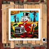 Scrooge McDuck HD Canvas Print Home Decor Paintings Wall Art Pictures