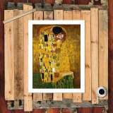 The Kiss Gustav Klimt HD Canvas Print Home Decor Paintings Wall Art Pictures