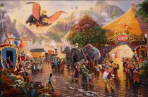 Dumbo HD Canvas Print Home Decor Paintings Wall Art Pictures