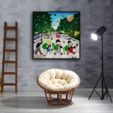 Rich people HD Canvas Print Home Decor Paintings Wall Art Pictures