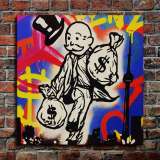 Rich man HD Canvas Print Home Decor Paintings Wall Art Pictures