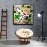 Little master with wings HD Canvas Print Home Decor Paintings Wall Art Pictures