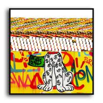 Money dog HD Canvas Print Home Decor Paintings Wall Art Pictures