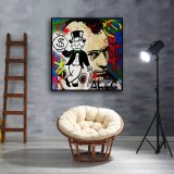 Abstract and rich man HD Canvas Print Home Decor Paintings Wall Art Pictures