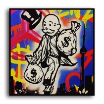 Rich man HD Canvas Print Home Decor Paintings Wall Art Pictures