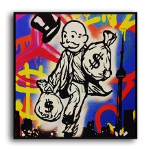 Rich man HD Canvas Print Home Decor Paintings Wall Art Pictures