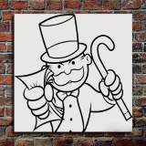 Rich master HD Canvas Print Home Decor Paintings Wall Art Pictures