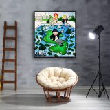 Rich man pool HD Canvas Print Home Decor Paintings Wall Art Pictures