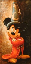 Sorcerer Mickey 621 HD Canvas Print Home Decor Paintings Wall Art Pictures