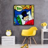 Rich man HD Canvas Print Home Decor Paintings Wall Art Pictures