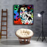 Abstract and rich man HD Canvas Print Home Decor Paintings Wall Art Pictures