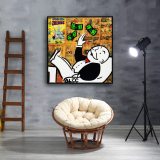 Rich man HD Canvas Print Home Decor Paintings Wall Art Pictures