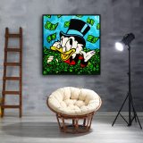 Scrooge McDuck HD Canvas Print Home Decor Paintings Wall Art Pictures