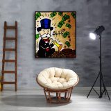 Rich man HD Canvas Print Home Decor Paintings Wall Art Pictures