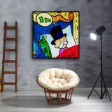 Rich man HD Canvas Print Home Decor Paintings Wall Art Pictures