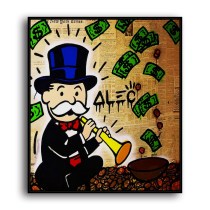 Rich man HD Canvas Print Home Decor Paintings Wall Art Pictures