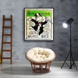 Rich man HD Canvas Print Home Decor Paintings Wall Art Pictures