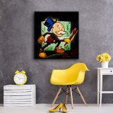 Rich man HD Canvas Print Home Decor Paintings Wall Art Pictures