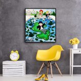 Rich man pool HD Canvas Print Home Decor Paintings Wall Art Pictures