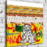 Money dog HD Canvas Print Home Decor Paintings Wall Art Pictures