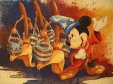 Sorcerer Mickey HD Canvas Print Home Decor Paintings Wall Art Pictures