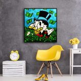 Scrooge McDuck HD Canvas Print Home Decor Paintings Wall Art Pictures