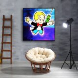 Rich little master HD Canvas Print Home Decor Paintings Wall Art Pictures