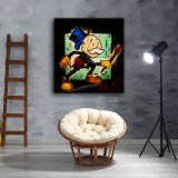 Rich man HD Canvas Print Home Decor Paintings Wall Art Pictures