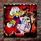 Scrooge McDuck HD Canvas Print Home Decor Paintings Wall Art Pictures