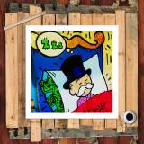 Rich man HD Canvas Print Home Decor Paintings Wall Art Pictures