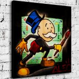 Rich man HD Canvas Print Home Decor Paintings Wall Art Pictures