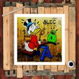 Scrooge McDuck HD Canvas Print Home Decor Paintings Wall Art Pictures