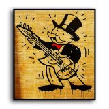 Playing guitar HD Canvas Print Home Decor Paintings Wall Art Pictures