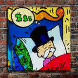 Rich man HD Canvas Print Home Decor Paintings Wall Art Pictures