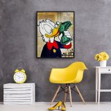 Scrooge McDuck HD Canvas Print Home Decor Paintings Wall Art Pictures