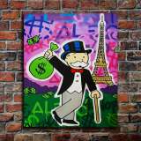 Rich man HD Canvas Print Home Decor Paintings Wall Art Pictures