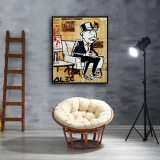 Rich man HD Canvas Print Home Decor Paintings Wall Art Pictures