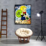 Rich master HD Canvas Print Home Decor Paintings Wall Art Pictures