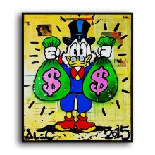 Scrooge McDuck HD Canvas Print Home Decor Paintings Wall Art Pictures