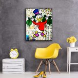 Scrooge McDuck HD Canvas Print Home Decor Paintings Wall Art Pictures