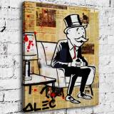 Rich man HD Canvas Print Home Decor Paintings Wall Art Pictures