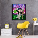 Rich man HD Canvas Print Home Decor Paintings Wall Art Pictures