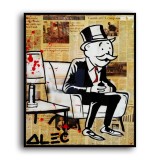 Rich man HD Canvas Print Home Decor Paintings Wall Art Pictures