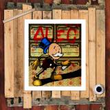 Rich man HD Canvas Print Home Decor Paintings Wall Art Pictures