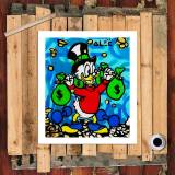 Scrooge McDuck HD Canvas Print Home Decor Paintings Wall Art Pictures