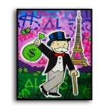 Rich man HD Canvas Print Home Decor Paintings Wall Art Pictures