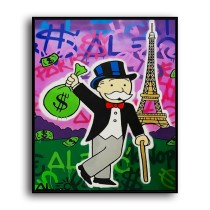 Rich man HD Canvas Print Home Decor Paintings Wall Art Pictures