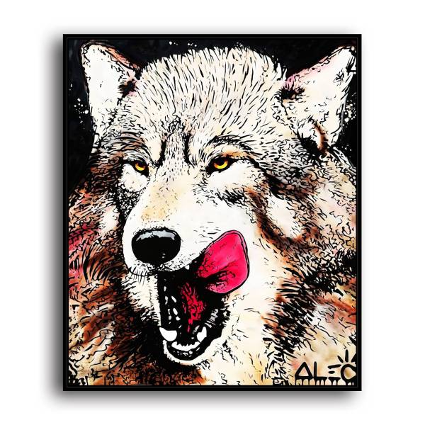 Wolf HD Canvas Print Home Decor Paintings Wall Art Pictures