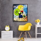 Rich master HD Canvas Print Home Decor Paintings Wall Art Pictures