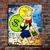 Rich master HD Canvas Print Home Decor Paintings Wall Art Pictures